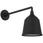 Academy Outdoor Mack Small Rockhouse Shade Wall Light - Matte Black