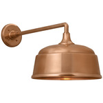 Academy Outdoor Mack Rockhouse Shade Wall Light - Soft Copper