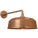 Academy Outdoor Mack Rockhouse Shade Wall Light - Soft Copper