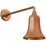 Academy Outdoor Mack Savannah Shade Wall Light - Soft Copper