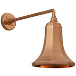 Academy Outdoor Mack Savannah Shade Wall Light - Soft Copper