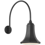 Academy Outdoor Arched Mack Savannah Shade Wall Light - Matte Black