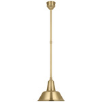 Academy Bowers Outdoor Pendant - Hand-Rubbed Antique Brass