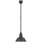 Academy Bowers Outdoor Pendant - Matte Black