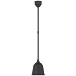 Academy Rockhouse Small Outdoor Pendant - Matte Black