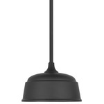 Academy Rockhouse Outdoor Pendant - Matte Black