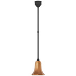 Academy Savannah Outdoor Pendant - Matte Black / Soft Copper