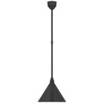 Academy Savannah Conical Outdoor Pendant - Matte Black