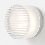 Crisp Wall Sconce - Natural Anodized / Frosted Interior