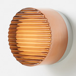 Crisp Wall Sconce - Natural Anodized / Copper Exterior