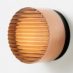 Crisp Wall Sconce - Black Anodized / Copper Exterior