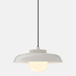 Hoist Outdoor Pendant - Cream White / Frost