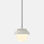 Hoist Outdoor Pendant - Cream White / Frost