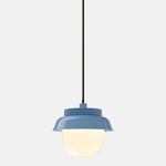 Hoist Outdoor Pendant - Blue Gloss / Frost