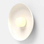 Hoist Outdoor Wall Sconce - Cream White / Frost