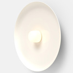 Hoist Outdoor Wall Sconce - Cream White / Frost