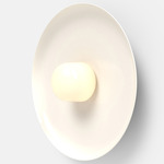 Hoist Outdoor Wall Sconce - Cream White / Frost