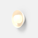 Hoist Outdoor Wall Sconce - Cream White / Frost