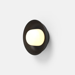 Hoist Outdoor Wall Sconce - Matte Black / Frost