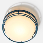 Cape Outdoor Ceiling Light - Ocean Blue / Frost