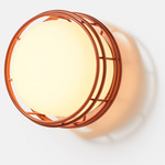 Cape Outdoor Wall Sconce - Copper Brown / Frost
