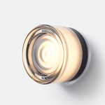 Ripple Wall Sconce - Black Anodized / Smoked
