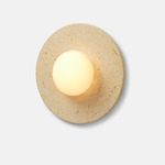 Topo Wall Sconce - Oat / Ellipse
