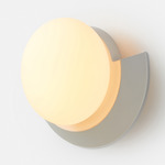 Cuff Wall Sconce - Matte White / Frost