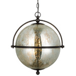 Bayridge Pendant - Overstock - Aged Iron / Antique Mercury
