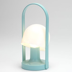FollowMe Cordless Table Lamp - Overstock - Blue / White