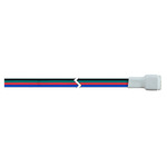 Light Channel Female Power Connector RGB/Tunable White - Black