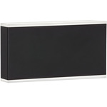 Emery Color-Select Outdoor Wall Light - Matte Black / White
