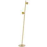 Fernanda Task Floor Lamp - Aged Brass