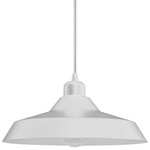 Olya Pendant - Matte White