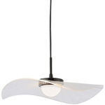 Percival Pendant - Matte Black
