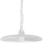 Quentin Disc Pendant - Matte White