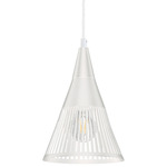 Rebecca Pendant - Matte White