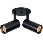 Stanly 2 Light Spotlight - Matte Black