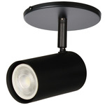 Taylor 1 Light Track Light - Matte Black