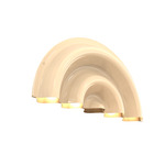 Doppler Wall Light - Glossy Ivory