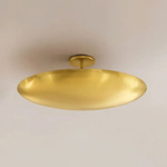 Dome Ceiling Light - Brass