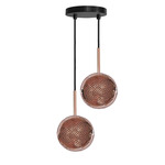 Kora Multi Light Pendant - Black / Copper