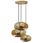 Lila Chandelier - Brass