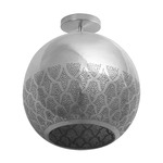Nur Reversed Ceiling Light - Silver