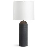 Monica Table Lamp - Black / Off White