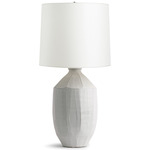 Jodie Table Lamp - Grey / Off White