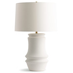 Clint Table Lamp - White / Off White