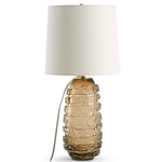 Trentino Table Lamp - Brown / Off White