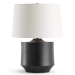 Syracuse Table Lamp - Black / Off White