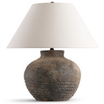 Caserta Table Lamp - Brown / Off White